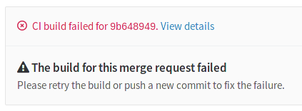 Only allow merge if build succeeds message